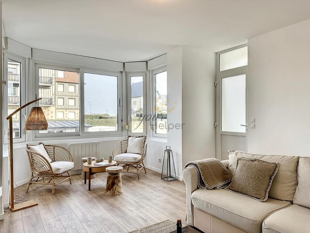 Les Embruns Blonville Vue Mer エクステリア 写真